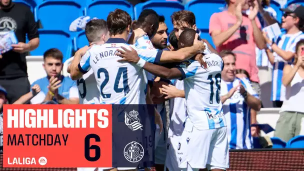 Resumen de Real Sociedad vs Getafe CF (4-3)