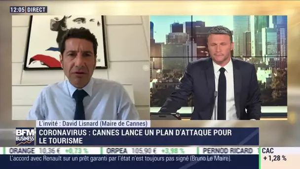David Lisnard (maire de Cannes) : Cannes lance un plan d'attaque pour le tourisme
