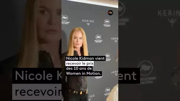 #Cannes2025. Nicole Kidman de retour sur la Croisette pour recevoir un prix