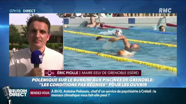 Burkini: "L'Etat doit prendre position!", réclame le maire de Grenoble