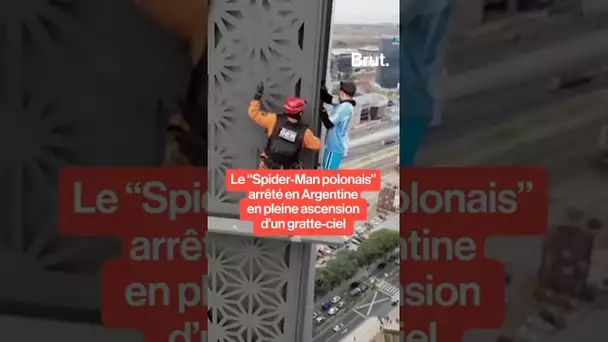 Le "Spider-Man polonais" arrêté en pleine ascension d'un gratte-ciel en Argentine