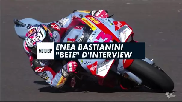 Enea Bastianini : bête d'interview - Grand Prix de Catalogne - MotoGP