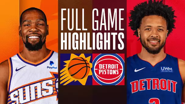 SUNS at PISTONS | FULL GAME HIGHLIGHTS | November 5, 2023