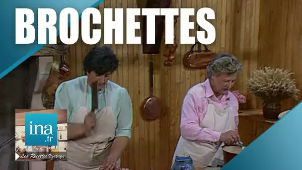 Recette : Les brochettes de sanglier façon Maïté |Archive INA