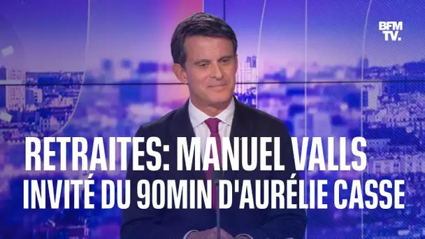 Retraites, recours au 49.3: Manuel Valls réagit sur le plateau de BFMTV