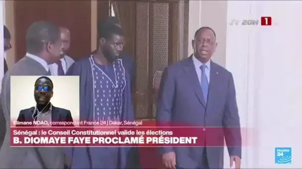 Au Sénégal, Bassirou Diomaye Faye est proclamé président élu par le Conseil constitutionnel