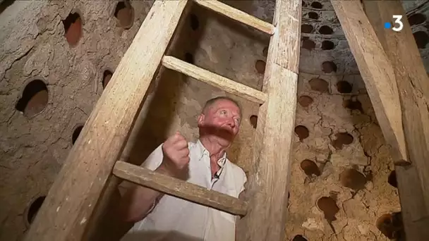 A la Découverte du pigeonnier de chair du château de Villemonteix en Creuse