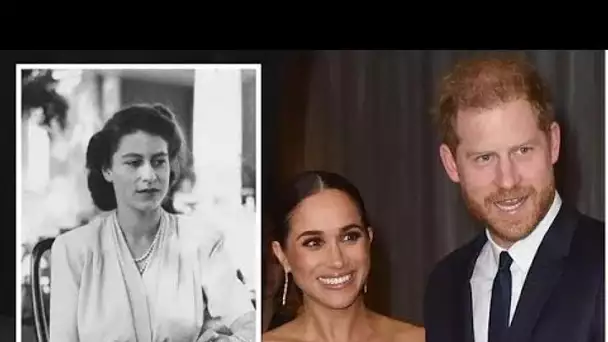 La bande-annonce de Meghan et Harry modifie le discours du 21e anniversaire de la reine pour se conc
