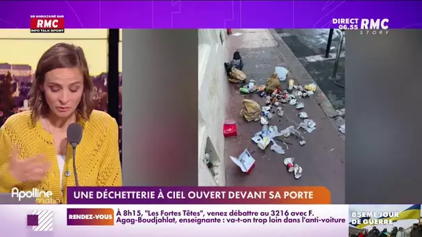 Jean-Christophe vit à Montpellier et devant sa porte, une déchetterie à ciel ouvert