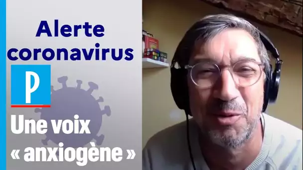 Olivier Peigné, la voix de « l'Alerte coronavirus », raconte les coulisses de l'enregistrement