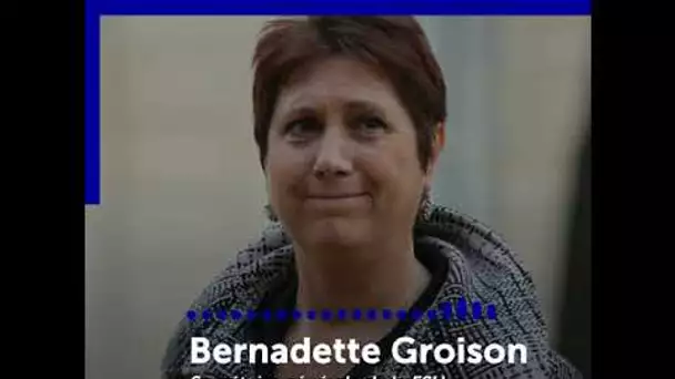 Bernadette Groison (FSU) appelle à une grève des fonctionnaires