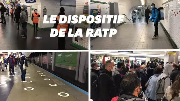 Comment la RATP a encadré le retour des Parisiens dans le métro