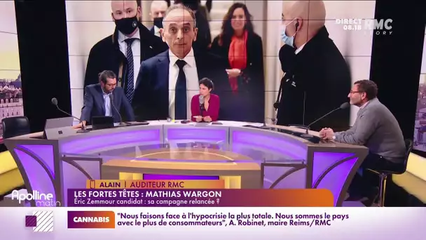 Zemmour candidat : sa campagne relancée ? Le débat des "Fortes Têtes"