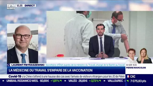 Laurent Pietraszewski (Ministère du Travail): La médecine du travail s'empare de la vaccination