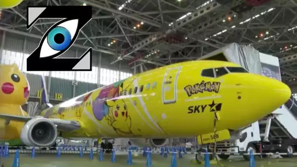 [Zap Net] Le premier avion Pikachu ! (22/06/21)