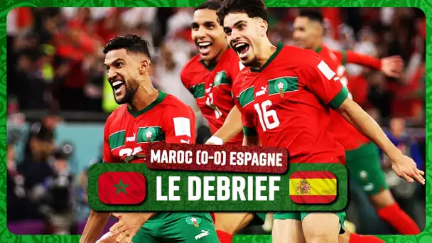 🇲🇦 INFRANCHISSABLE, le Maroc élimine l'Espagne !