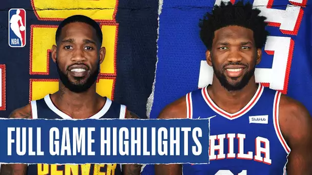 NUGGETS at 76ERS | FULL GAME HIGHLIGHTS | December 10, 2019