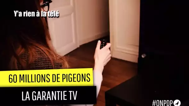 60 millions de Pigeons : la garantie TV
