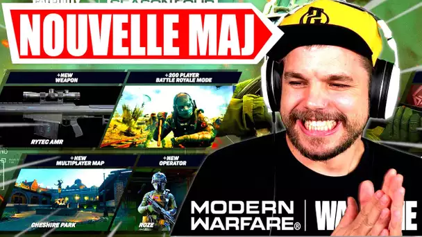 GROSSE MAJ sur MODERN WARFARE et WARZONE ! (NEW SNIPER, MAP, PATCH ARME ect...)