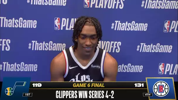 Terance Mann on Sending Clippers to Western Conference Finals! 🎙| Postgame Press Conference