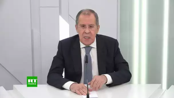 Conférence de presse de Sergueï Lavrov à l'issue d'une visioconférence des BRICS