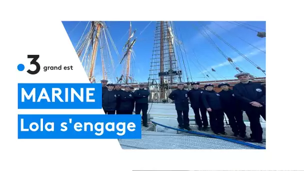 Lola s'engage dans la Marine nationale
