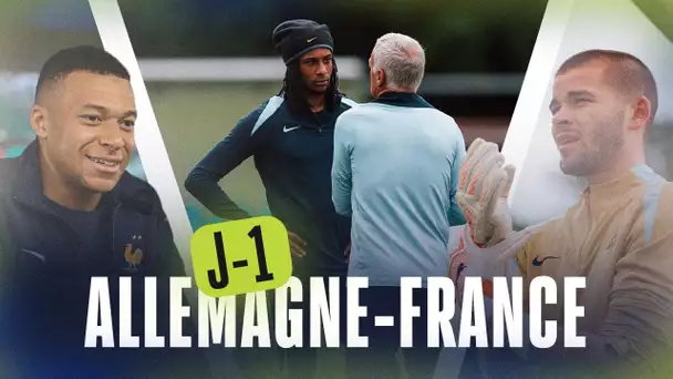 En conf et sur le terrain avant Allemagne-France !