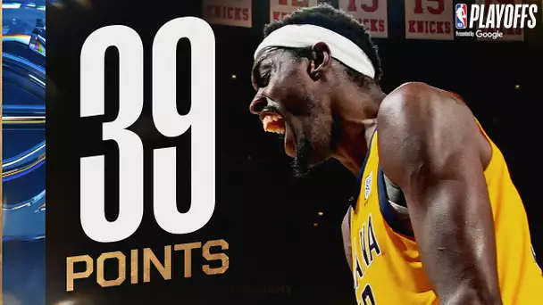 Pascal Siakam's Playoff Career High 39 PTS In Game 2 | May 23, 2025
