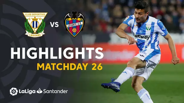 Highlights CD Leganés vs Levante UD (1-0)