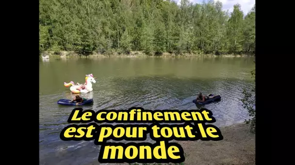 Des Parisiens vont se baigner dans l’Oise avec une licorne géante - ils écopent de 405 € d’amende