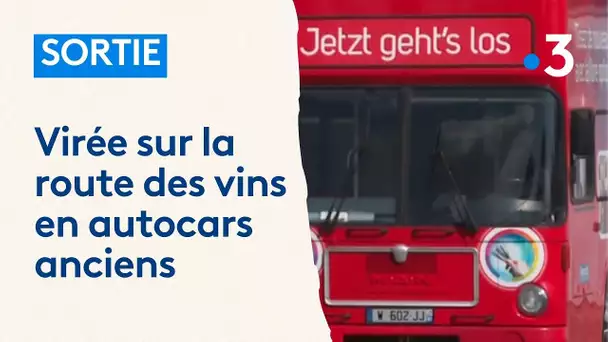 Virée avec des passionnés d'autocars anciens