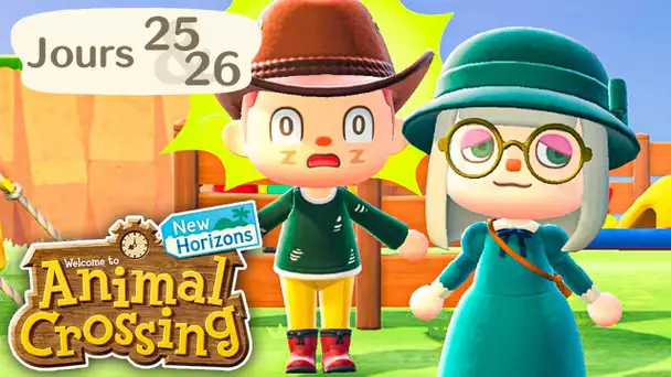 Jours 25-26 | Nouveau Joueur : Mme. Bavok ! | Animal Crossing : New Horizons