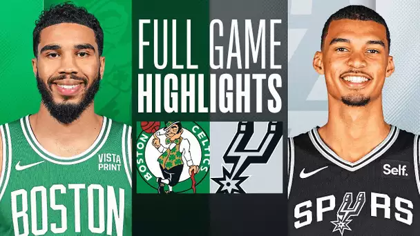 CELTICS at SPURS | FULL GAME HIGHLIGHTS | December 31, 2023