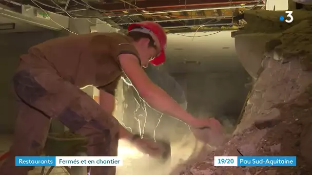 Béarn : les restaurateurs profitent du confinement pour rénover leur établissement