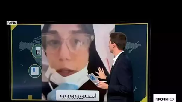 Non, cette vidéo ne montre pas une infirmière de l’hôpital Al-Chifa dénonçant la présence du Hamas