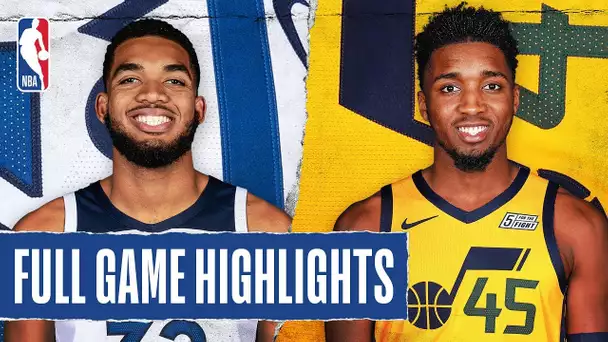 TIMBERWOLVES at JAZZ | FULL GAME HIGHLIGHTS | November 18, 2019