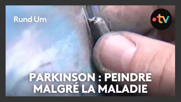 Parkinson : peindre malgré la maladie, le défi de Frédéric Steinlaender