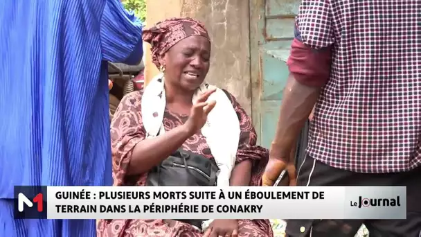 Guinée : plusieurs morts suite à un éboulement de terrain dans la périphérie de Conakry