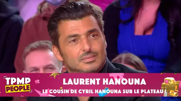 Laurent Hanouna, le cousin de Cyril Hanouna, sur le plateau de TPMP People !