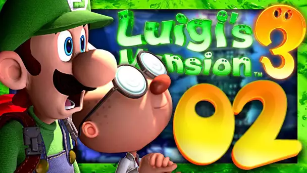 LUIGI'S MANSION 3 EPISODE 2 CO-OP NINTENDO SWITCH | LUIGI EST CHOQUÉ PAR K. TASTROF !