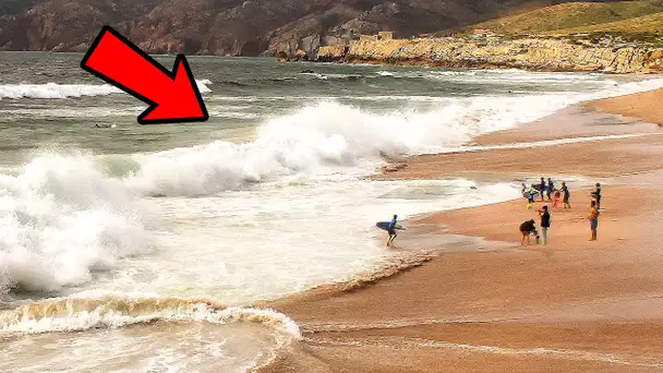 Si tu vois des bulles dans l'eau, éloigne-toi le plus vite possible