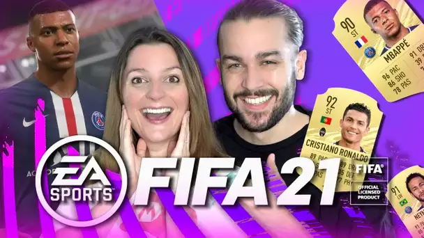 NOS PREMIERES PARTIES SUR FIFA 21 ! (DRAFT FUT ET PACK OPENING)