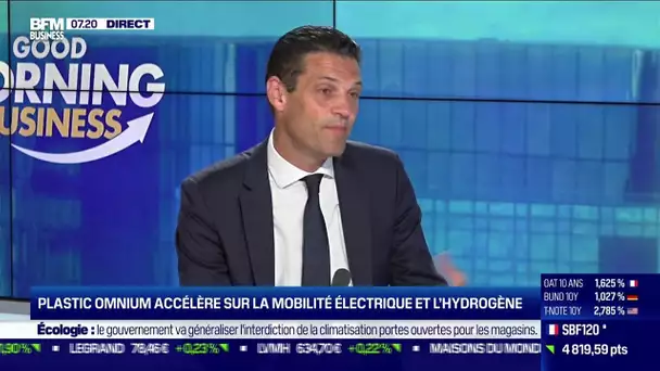 Laurent Favre (Plastic Omnium) : Plastic Omnium accélère sur la mobilité électrique et l’hydrogène