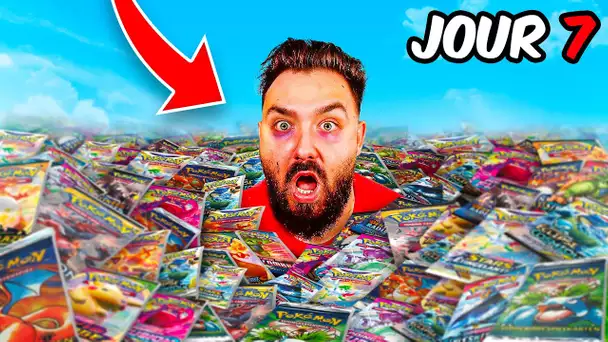 J'AI OUVERT 1200 BOOSTERS POKEMON ( 5000 euros ) EN 7 JOURS COMBIEN J'AI GAGNÉ ?!