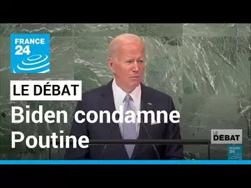 Vers l'escalade ? Joe Biden condamne Vladimir Poutine à l'assemblée générale de l'ONU • FRANCE 24