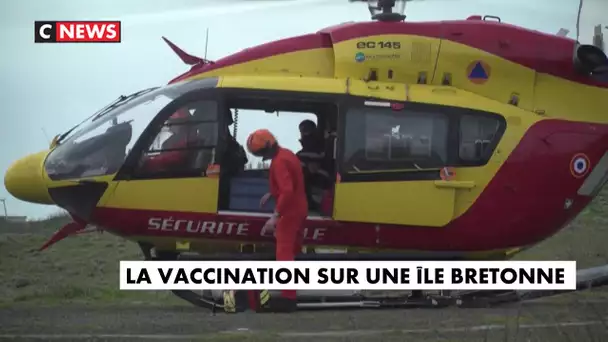 Covid-19 : opération vaccination sur une île bretonne