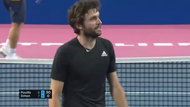 Le résumé de la victoire de Gilles Simon face à Lucas Pouille - ATP de Montpellier