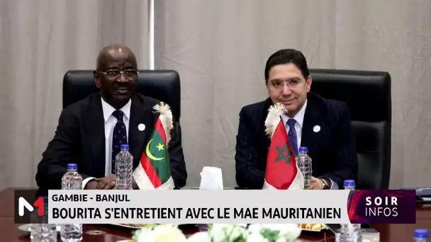 Bourita s´entretient avec le MAE mauritanien