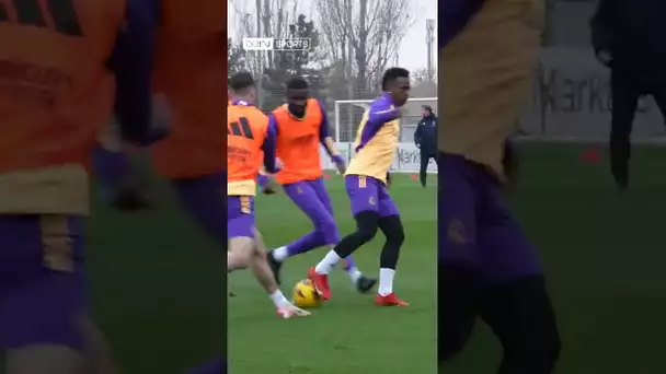 🔥 Vinicius est bouillant pour son retour à l'entrainement ! #shorts