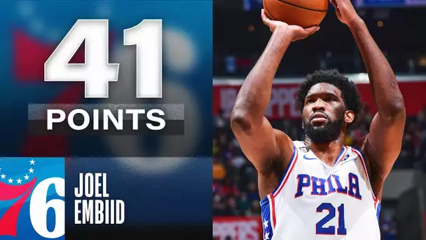 Joel Embiid GOES OFF for 41 Points in 76ers W | January 17, 2023